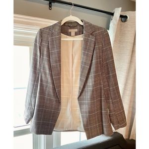 Plaid Blazer